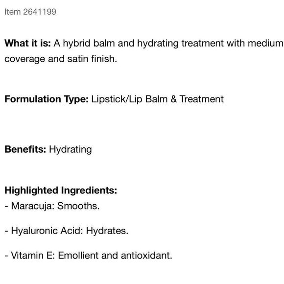 🌻 Tarte Maracuja Lip Creme Lipstick Full New Size Peachy Pink - Picture 9 of 9